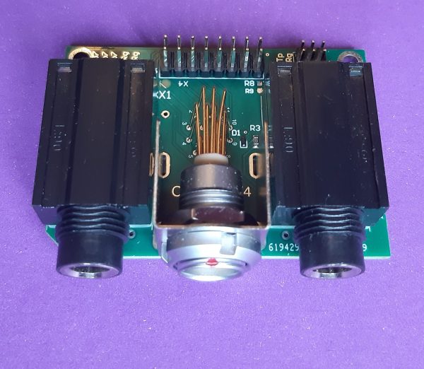 Output Board LEMO clone 16pin + 2 jacks for Polybass