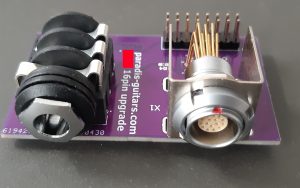 HighEnd Connector board to upgrade certain Godin Multiac guitars