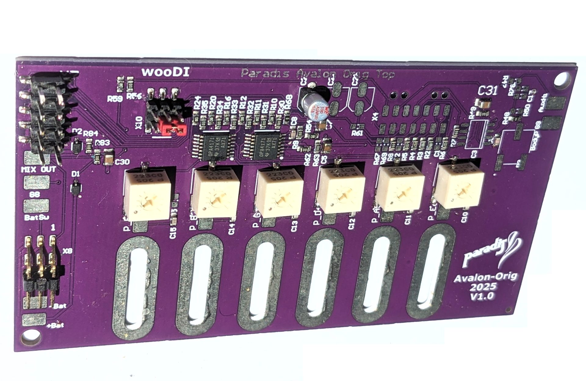 Avalon Preamp Upgrade